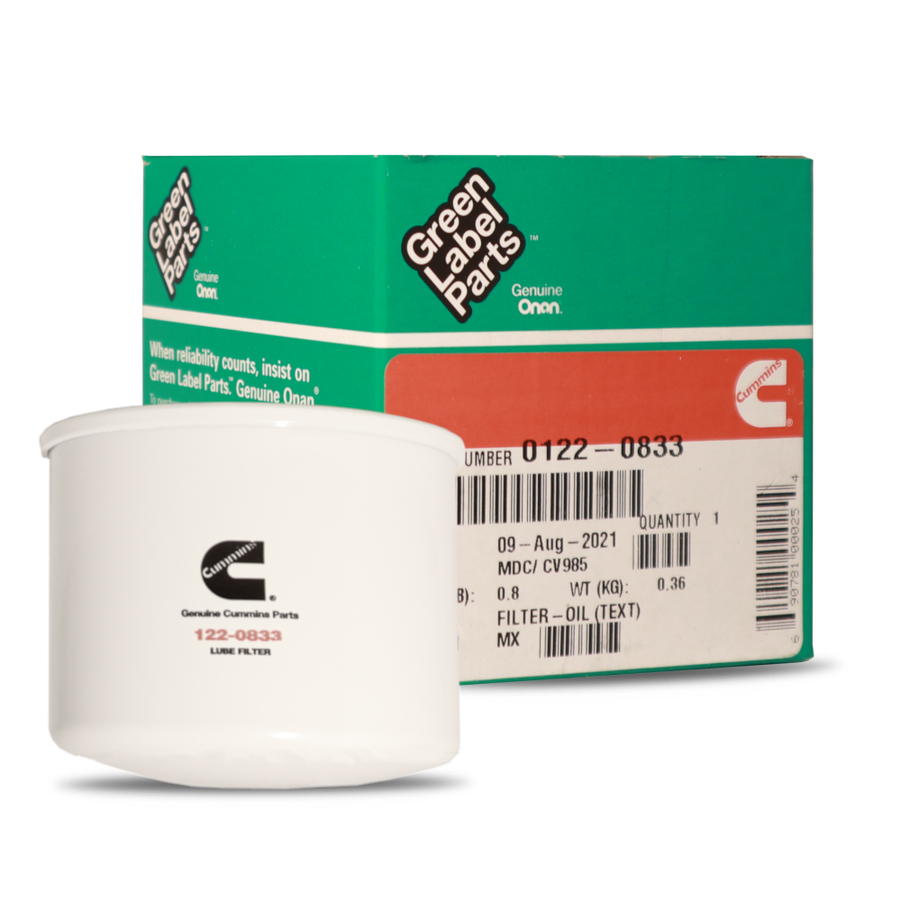 Onan 0122-0833 Lube Filter