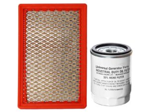 Generac 0E9371A & Universal Generator Parts Replacement for 070185E AND 070185ES (Filter with Oil)