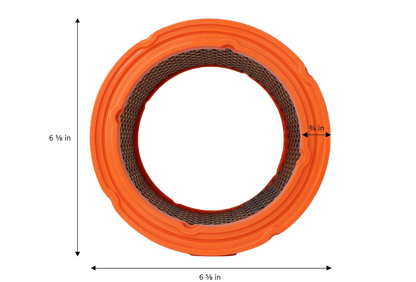 Universal Generator Part- 0G5894 Replacement Air Filter-Compatible 20kw 999cc Generators Engines- Durable, Reliable and Long Term Performance (1 Pack) - Image 3