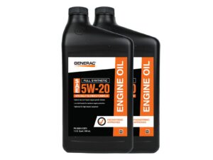 2 Quart Generac Full Synthetic Motor Oil 5W-20 SN