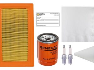 Universal Generator Part-6485 Replacement Kit-Compatible 16 to 26 kw air Cooled Generators Engines-Oil filter 070185ES Air filter 0J8478S Durable, Reliable & Long Term Performance-Easy Installation