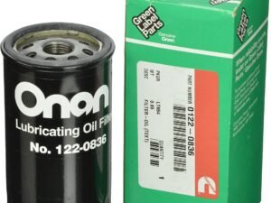Cummins Onan Oil Filter 0122-0836- Performance Replacement Part for Home Standby Generators Durable Construction, Easy Installation & Long-Term Engine Protection