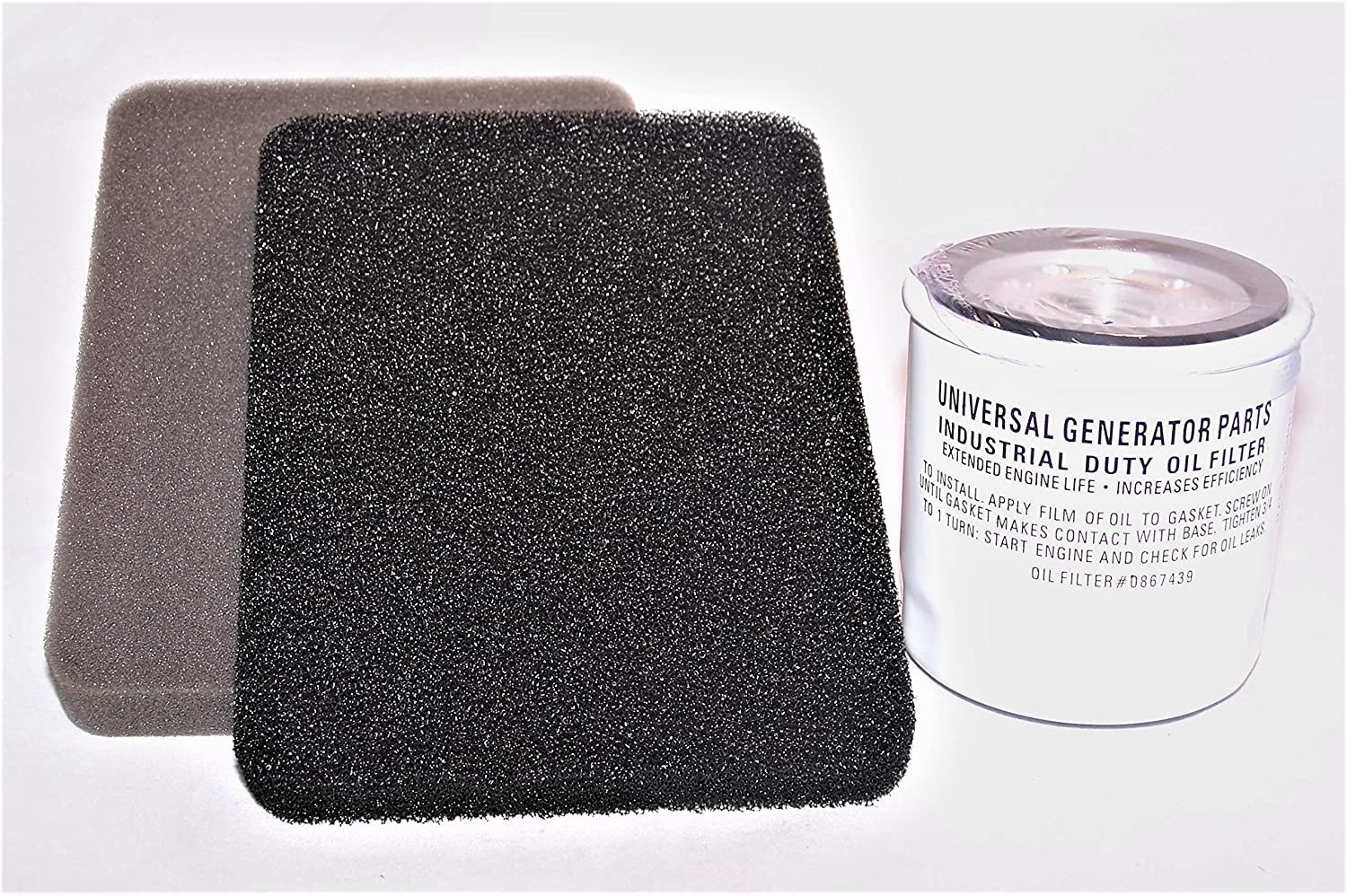 GENERAC-0G84420151 Replacement Kit- Air & Oil Filter Set-Long Term Performance and Easy Installation-Durable, Reliable Generator Parts - Image 2