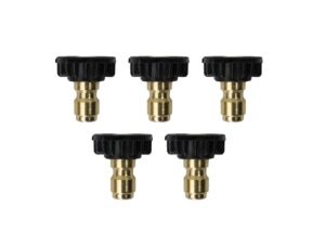 Universal Generator Part-Pressure Washer Soap Nozzle Tips - Durable & Easy Attach-Reliable and Long Term Performance- compatible 004360, 0063210 Models (5-Pack)â Black