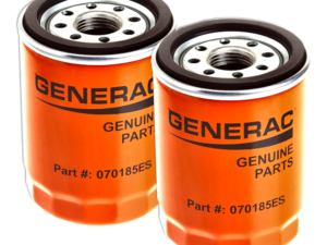 Generac Oil Filter 070185ES for Air-Cooled and Portable Generators 2 pack