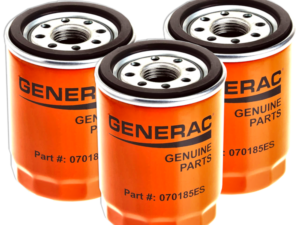 Generac Oil Filter 070185ES for Air-Cooled and Portable Generators 3 Pack