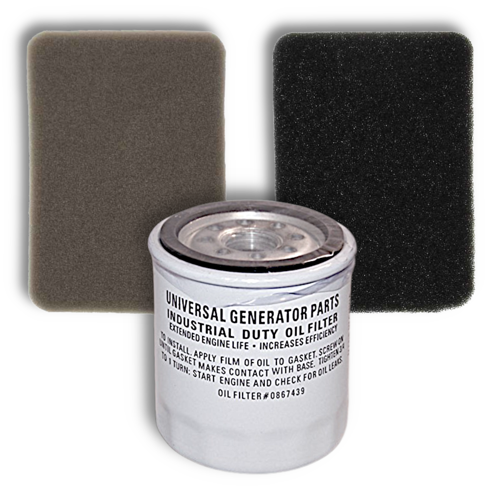 GENERAC-0G84420151 Replacement Kit- Air & Oil Filter Set-Long Term Performance and Easy Installation-Durable, Reliable Generator Parts