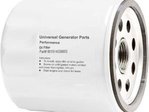 Universal Generator Parts-52 050 02-S Engine Oil Filter Extra Capacity Replacement for Kohler CH11, CH15, CV11, CV22, M18, M20, MV16, MV20, K582 Durable, Reliable & Easy to Install