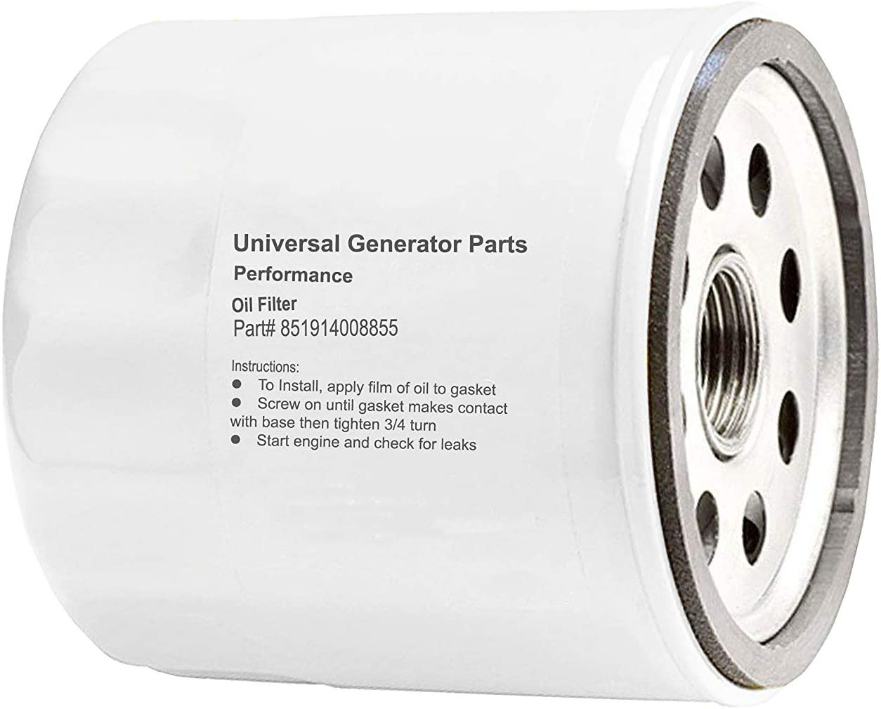 Universal Generator Parts-52 050 02-S Engine Oil Filter Extra Capacity Replacement for Kohler CH11, CH15, CV11, CV22, M18, M20, MV16, MV20, K582 Durable, Reliable & Easy to Install