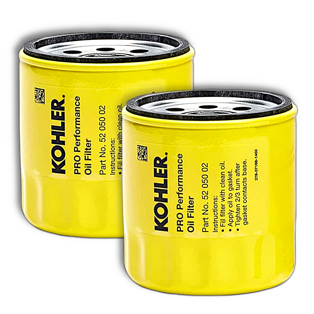 Kohler 52 050 02-S Engine Oil Filter 2 Pack