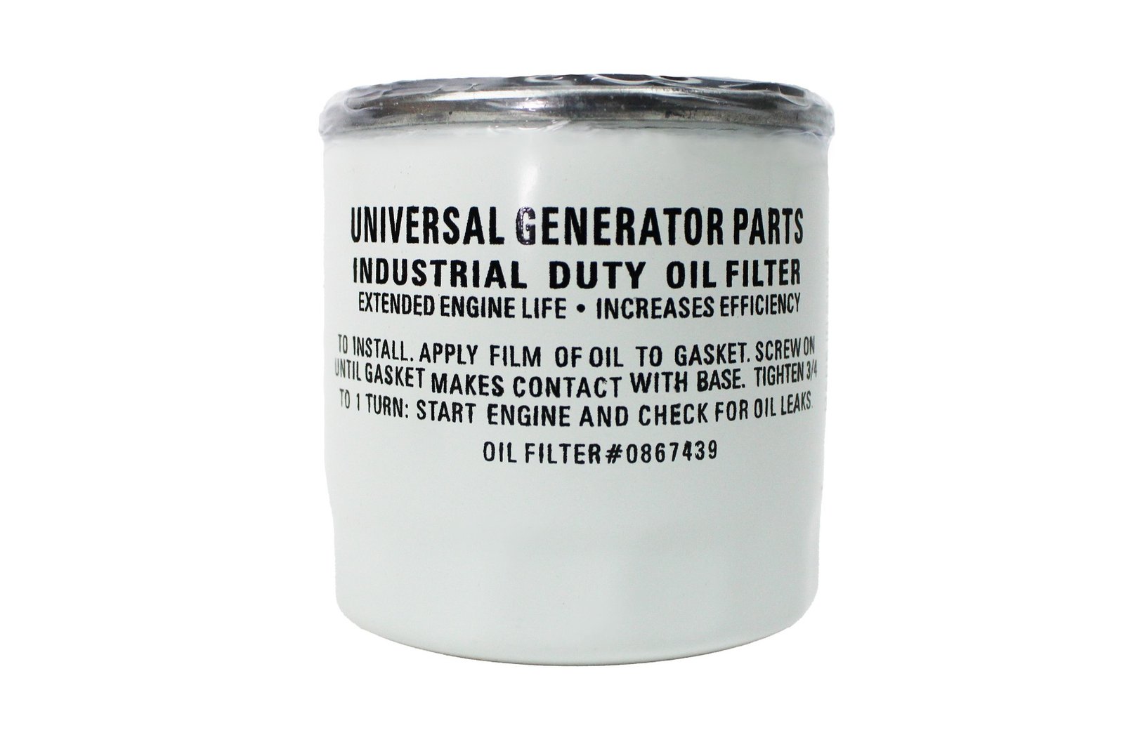 GENERAC 070185D Oil Filter Genuine OEM Replacement Part for Generators Durable, Reliable & Long-Term Performance Easy to Install Compatible with Most Air-Cooled Generac Engines - Image 2