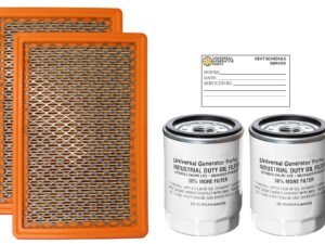 Universal Generator Part-0E9371AS and 070185E and 070185ES Replacement Kit-Compatible with 10-20kw Generator Engines- Durable & Long Term Performance-Easy Installation (2 Pack)