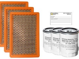 Universal Generator Part-0E9371AS & 070185E and 070185ES Replacement Kit-Compatible with 10-20kw Generator Engines- Durable & Long Term Performance-Easy Installation (3 Pack)