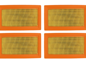 Universal Generator Part-0J8478S and 0J8478 Replacement Air Filters Compatible with V-Twin 990CC and 999CC engine 14-22KW Generator Engines-Easy Installation (4 Pack)